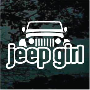 Jeep Girl Decals & Stickers Decal Junky