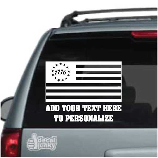 1776 American Flag Decals Stickers for Cars Trucks Windows