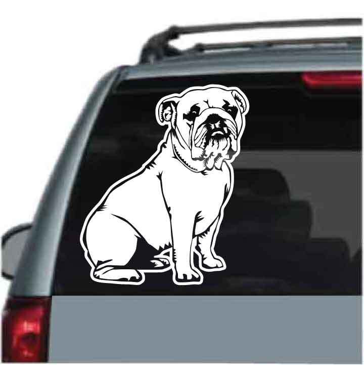 English Bulldog Decals