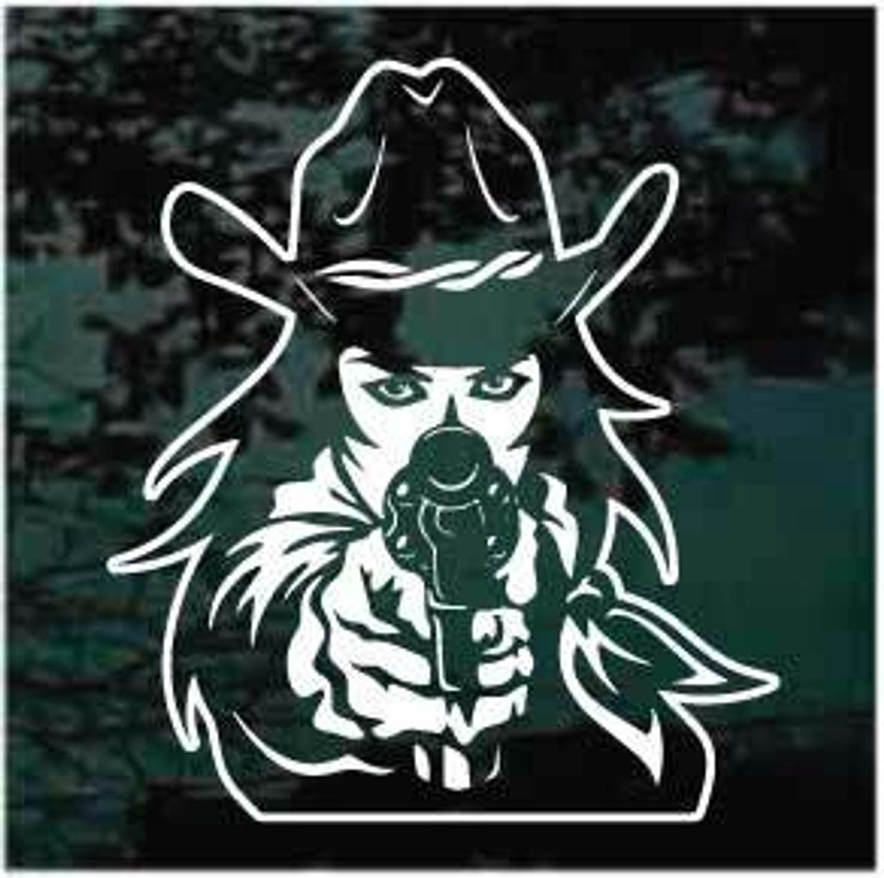 Cowgirl Decals