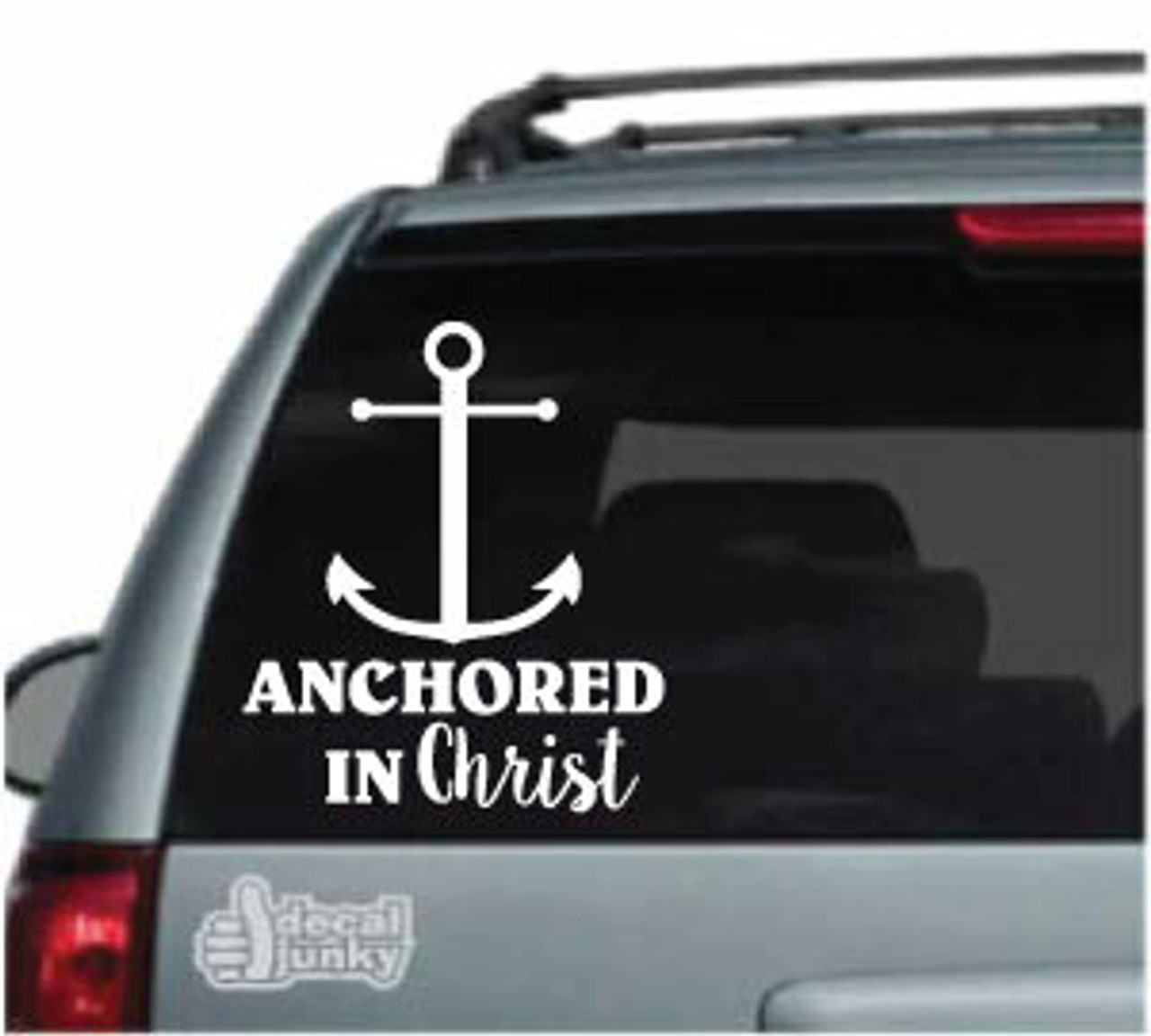 Home is where the anchor drops vinyl sticker, Christian decor, religio –  Jenny V Stickers