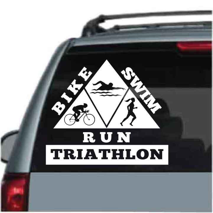 Triathlon Decals
