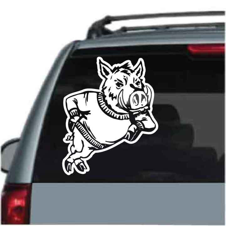 Wild Boars Mascot Decals