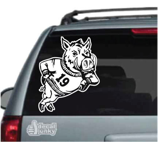 Wild Boars Mascot Decals