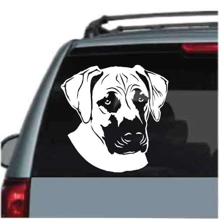 Black Mouth Cur Decals