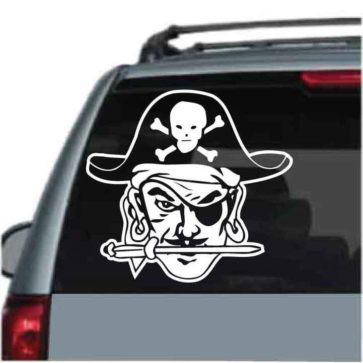 Pirates Mascot Decals
