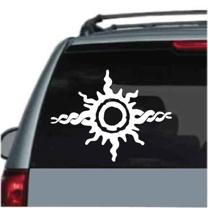 Tribal Sun Decals