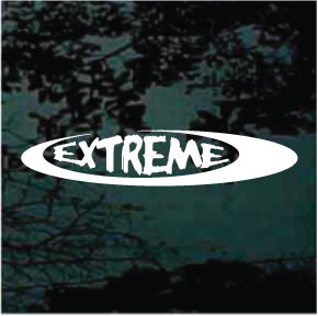 Extreme Oval Car Decals & Window Stickers Customized | Decal Junky