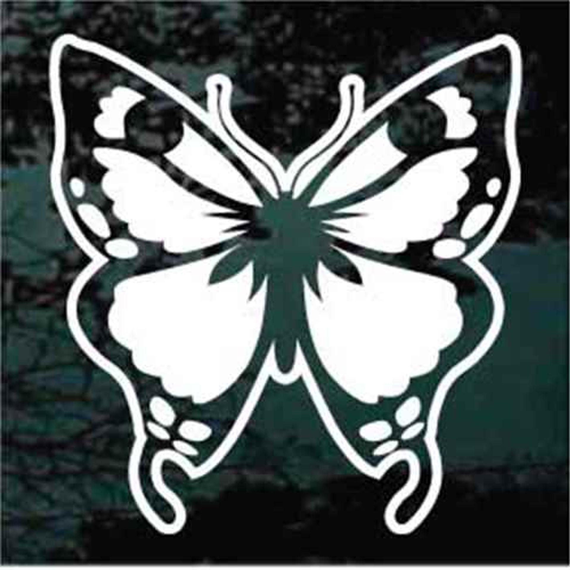 Lovely Butterfly Car Decals And Window Stickers Decal Junky 