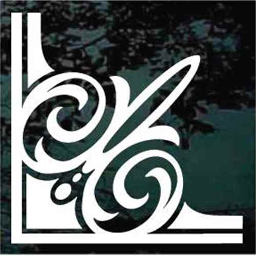 Corner Decals & Window Stickers Corner Decal Design 31