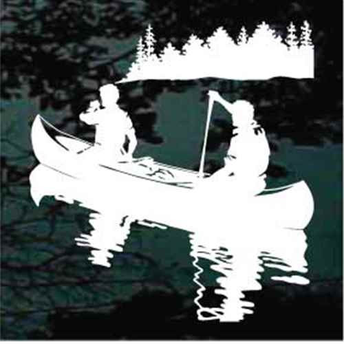 Lake Canoe Car Decals & Window Stickers Decal Junky