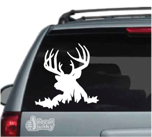 Deer Heads Decals Stickers for Cars Trucks Windows