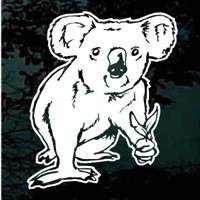 Koala Bear Car Window Decals & Stickers Decal Junky