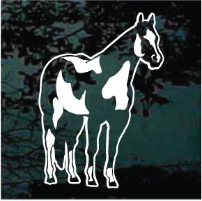 Paint Horse Standing Car Decals & Stickers Decal Junky