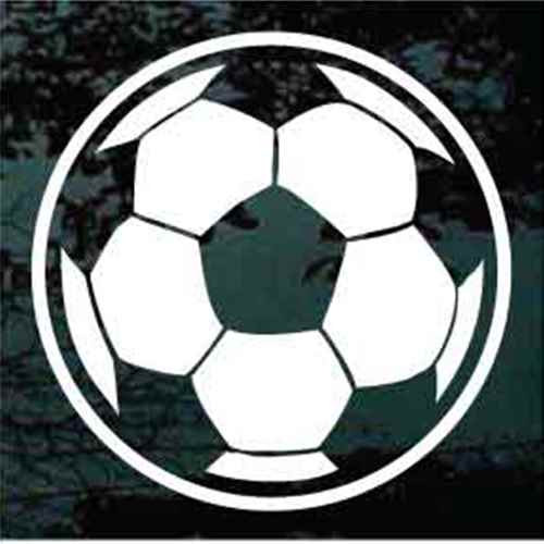Traditional Soccer Ball Decals & Car Window Stickers Decal Junky