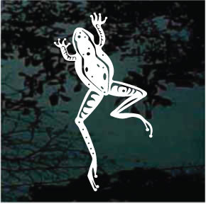 Water Frog Decals & Car Window Stickers Decal Junky