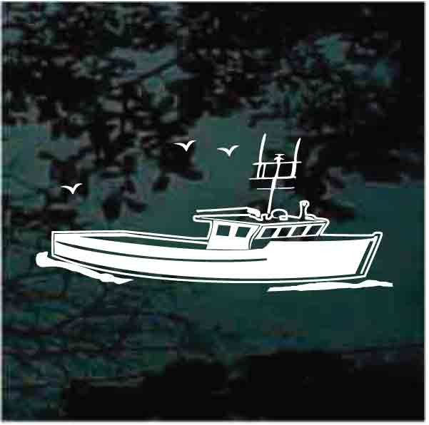 Fishing Boat Decals & Car Window Stickers Decal Junky