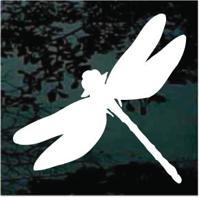Simple Silhouette Dragonfly Car Decals & Stickers Decal Junky