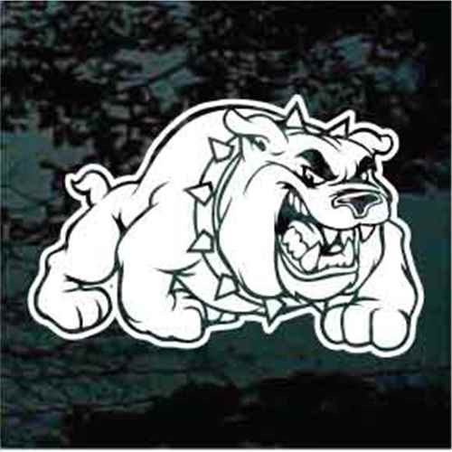 Custom Bulldog Car Decals & Window Stickers Decal Junky