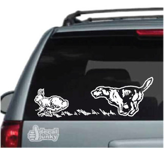 Rabbit Hunting Decals Stickers for Cars Trucks Windows