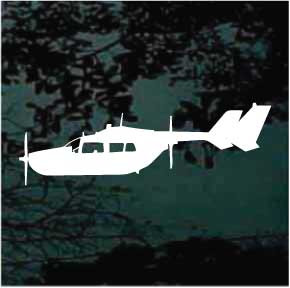 Cessna O-2A Skymaster Aircraft car window decals stickers