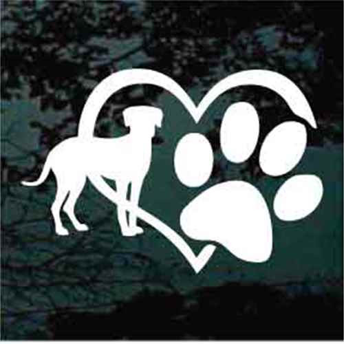Catahoula Cur car window decals stickers Catahoula Cur car window decals stickers