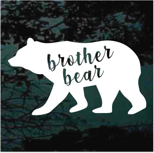 Brother Bear decals stickers