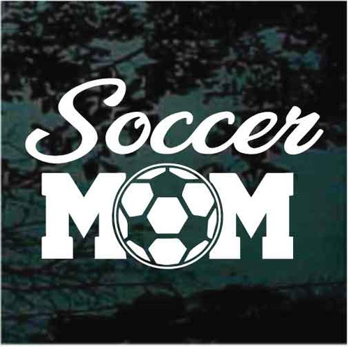 Script Soccer Mom Decals