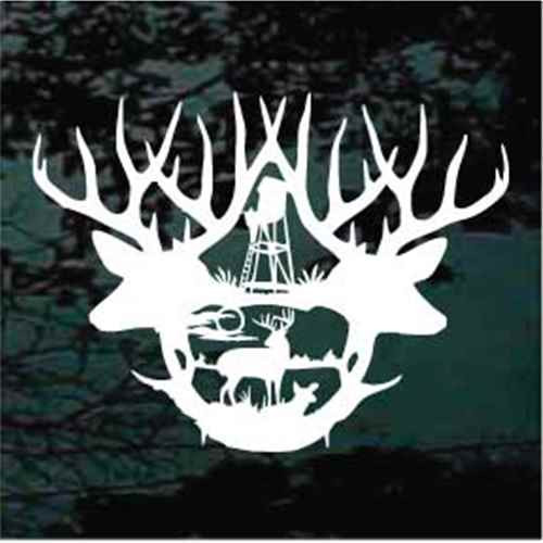 deer hunting stickers for trucks