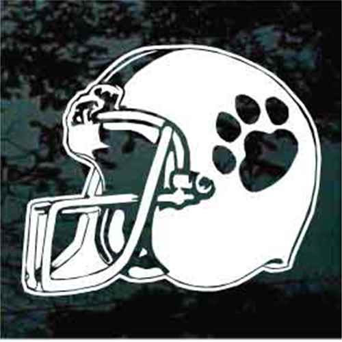 Wildcats Football Helmet car window decals stickers