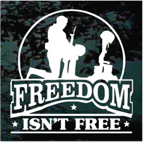 Freedom Isn't Free American Eagle Veteran Custom Polo Shirt