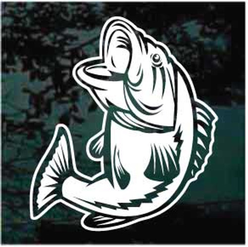 Largemouth Bass Fishing Fish decals stickers