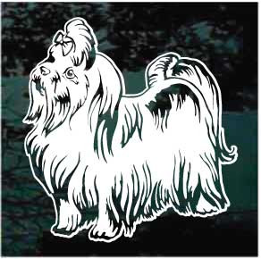 Sweet Maltese car window decals stickers