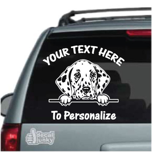 Dalmatian Car Decals & Stickers Decal Junky