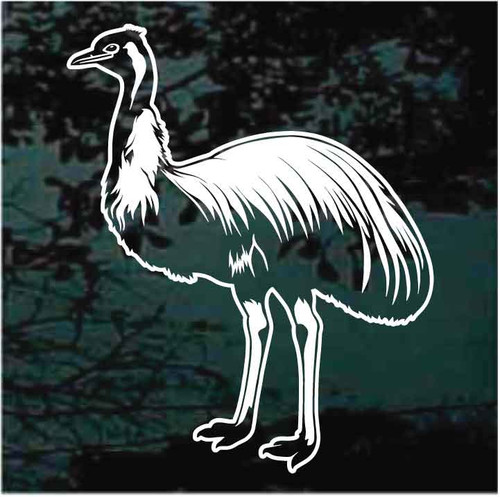 Ostrich decals stickers