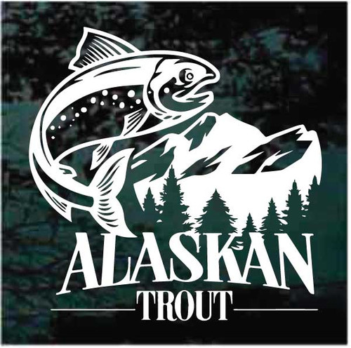 Alaskan Trout Decals