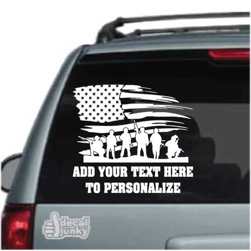 Lipfer Lot De 2 Autocollants Drapeau Américain 3D En Métal | Emblème Patriotique USA Pour Voiture, Camion, SUV, Bumper