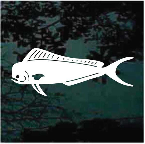 Mahi Mahi Fish car window decals stickers