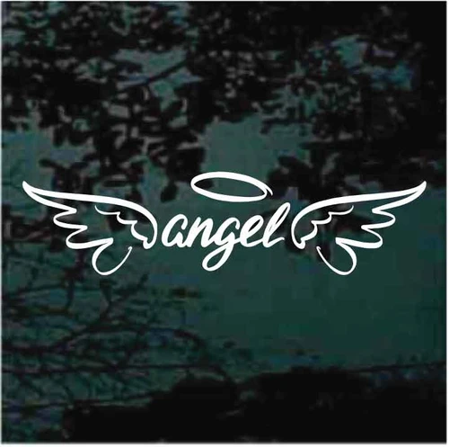 Halo & Angel Wings decals stickers