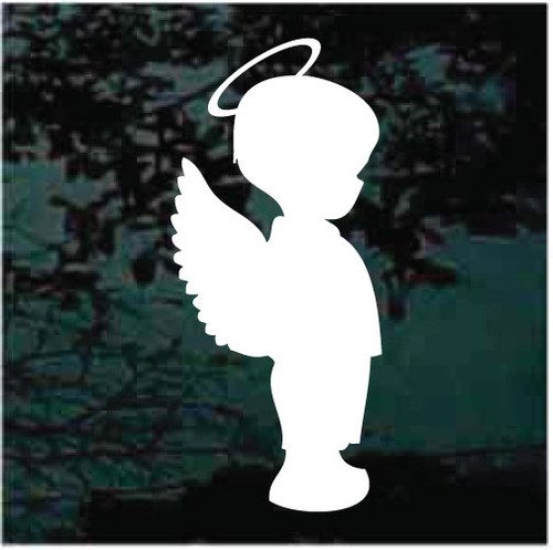 Boy Angel decals stickers
