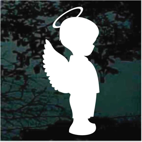 Boy Angel decals stickers