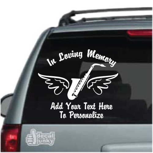 car decals in memory of