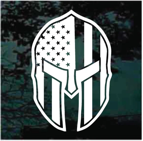 Molon Labe American Flag car window decals stickers