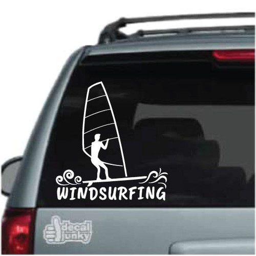 windsurfing custom car window truck vinyl decal sticker 