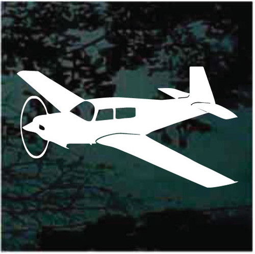 Mooney Airplane car window decals stickers