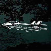 Detailed Fighter Jet car window decals stickers