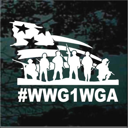 WWG1WGA Decals and vinyl window stickers