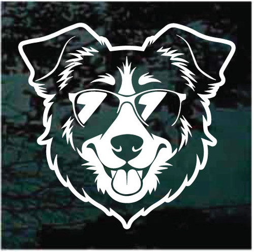 Cool Australian Shepherd car window decals stickers