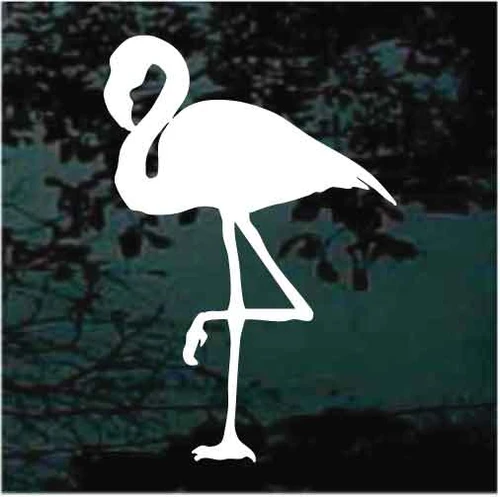custom flamingo decals stickers