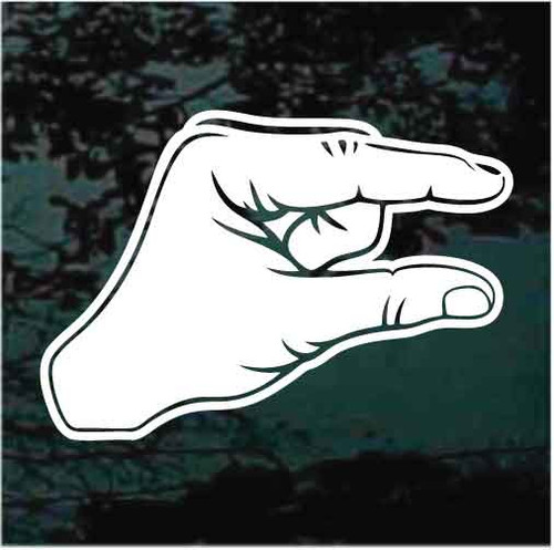 custom hand car window decals stickers